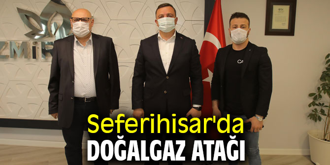 Seferihisar'da doğalgaz atağı