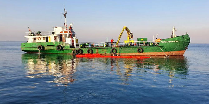 SOCAR Türkiye deniz kirliliğine müdahaleye hazır