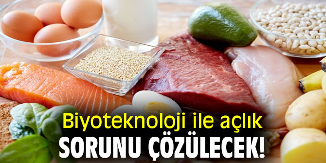 Biyoteknoloji ile açlık sorunu çözülecek!
