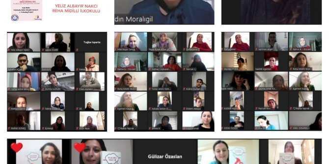 ÇOCUKLAR İÇİN OKURLA YAZAR UZAKTAN BULUŞTU
