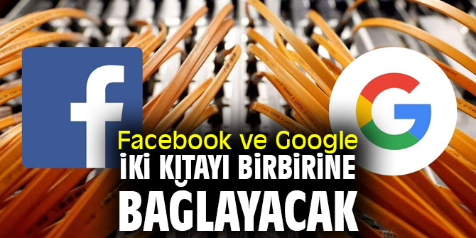 Facebook ve Google denizin altından fiber kablo döşeyecek