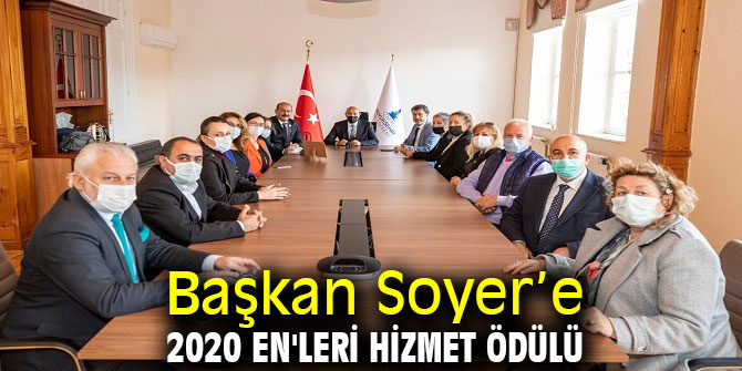 Başkan Soyer'e ödül