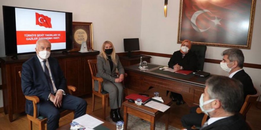 Türkiye Şehit Yakınları ve Gaziler Dayanışma Vakfı Yönetim Kurulu toplandı