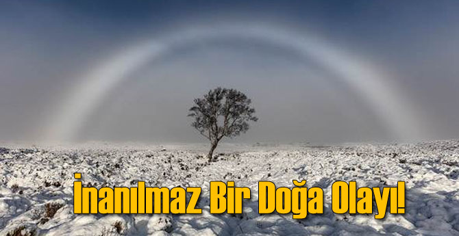 İnanılmaz Doğa Olayı: Beyaz Gökkuşağı