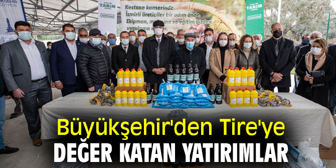 Büyükşehir'den Tire'ye değer katan yatırımlar