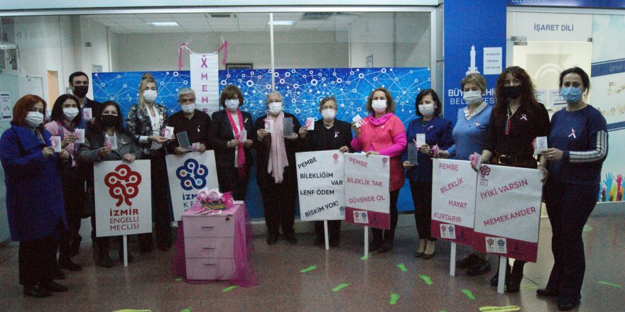 Pembe bileklik kampanyası başladı!