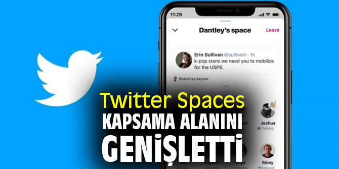 Twitter Spaces artık daha fazla kullanıcıya hitap ediyor