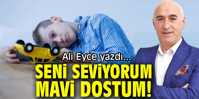 SENİ SEVİYORUM MAVİ DOSTUM!