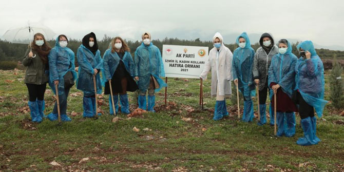 AK Kadın İzmir'den Orman Haftası etkinliği
