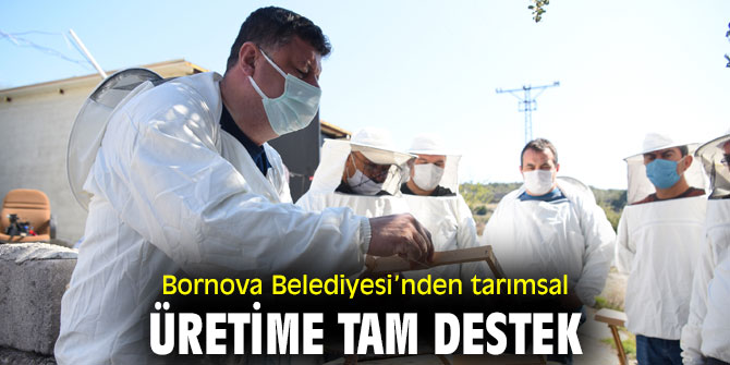 Bornova'dan tarımsal üretime destek