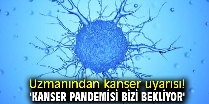 Uzmanından kanser uyarısı! 'Kanser pandemisi bizi bekliyor'