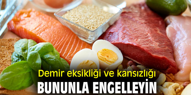 Demir eksikliği ve kansızlığı bununla engelleyin