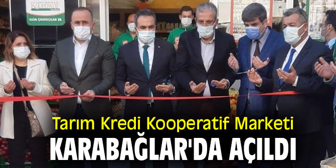 Tarım Kredi Kooperatif Marketi Karabağlar'da açıldı
