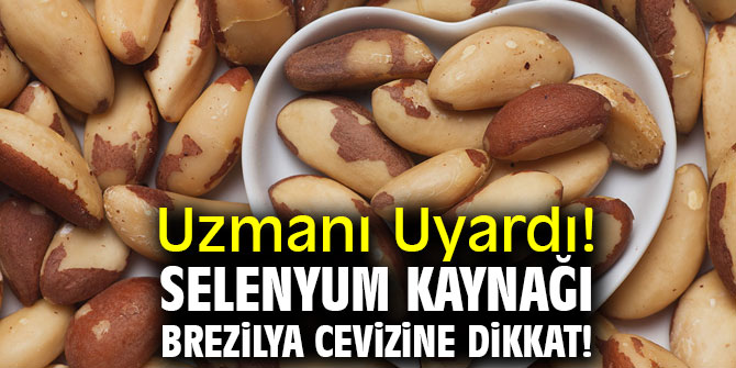 Uzmanı Uyardı! Selenyum kaynağı Brezilya cevizine dikkat! 