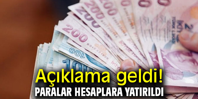 Şehit yakınları ve gazilere 1500 lira yatırıldı