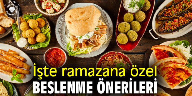 İşte ramazana özel beslenme önerileri