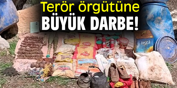 Terör örgütüne büyük darbe!