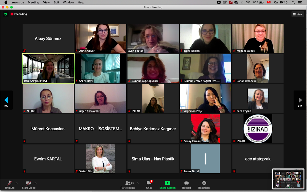 İZİKAD Mentör Sohbetleri’ne başlıyor