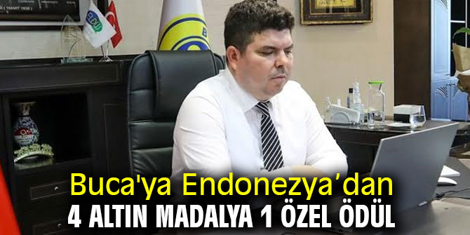 Buca'ya Endonezya’dan 4 altın madalya 1 özel ödül 