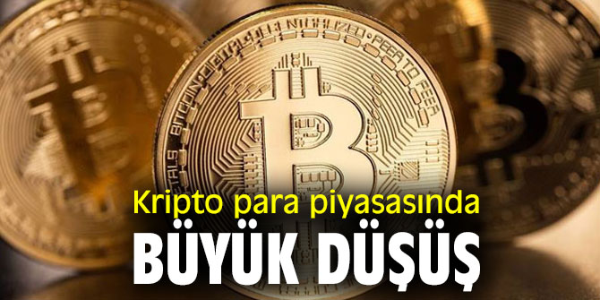 Kripto para piyasasında büyük düşüş