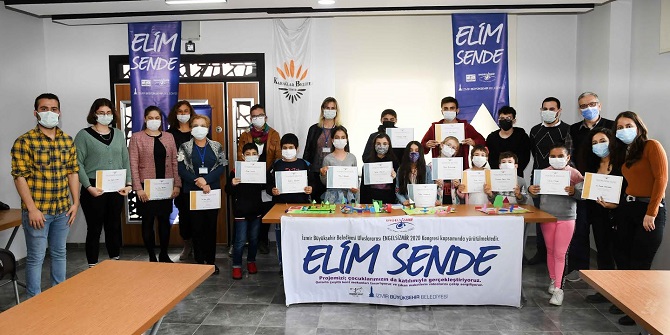 Hayallerini kağıda döktüler.