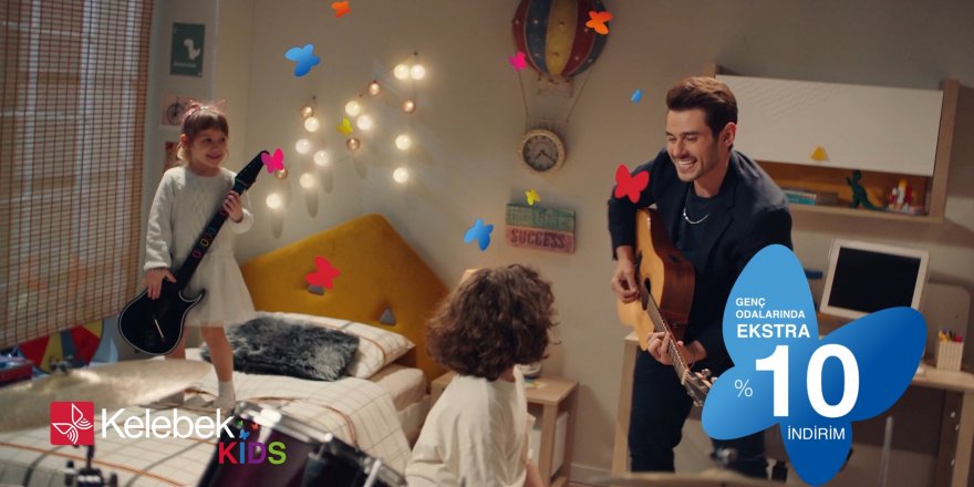 Kelebek, Kids koleksiyonunu Cem Belevi ile sunuyor