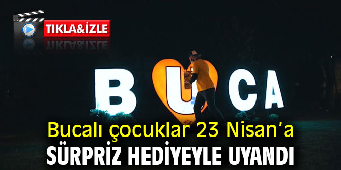 Buca Belediyesi gece boyunca kenti hediyeyle donattı 