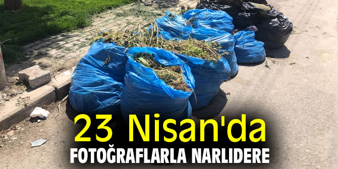 23 Nisan'da fotoğraflarla Narlıdere