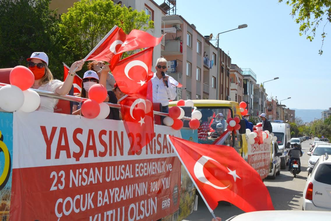 Ödemiş’te coşku dolu 23 Nisan