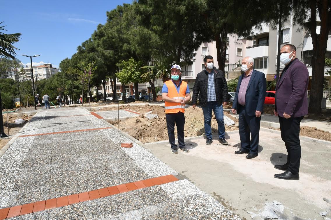 Özdemir Sabancı Parkı da baştan sona yenileniyor