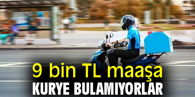 Pandemide kurye sıkıntısı yaşanıyor