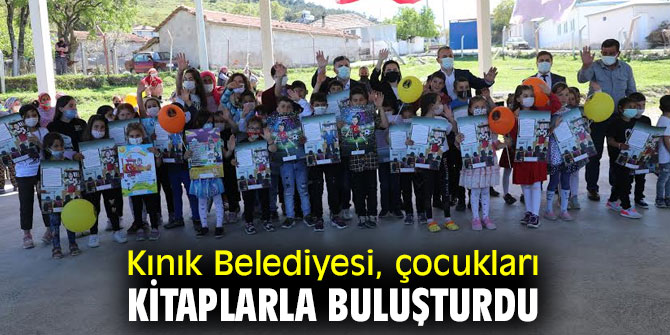Kınık Belediyesi, çocukları kitaplarla buluşturdu