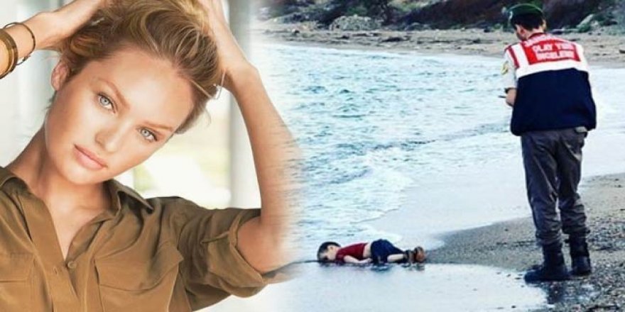 Ünlü mankenden duygulandıran paylaşım