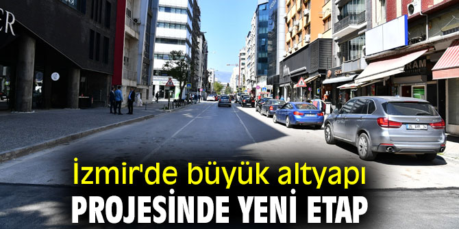 Büyük altyapı projesinde yeni etap