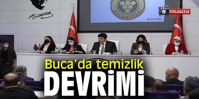 Buca’da temizlik devrimi   