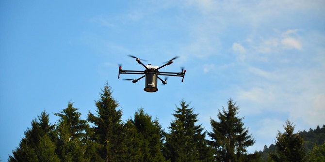 Her Kiehl’s alışverişi, ecoDrone ile doğaya bir tohum