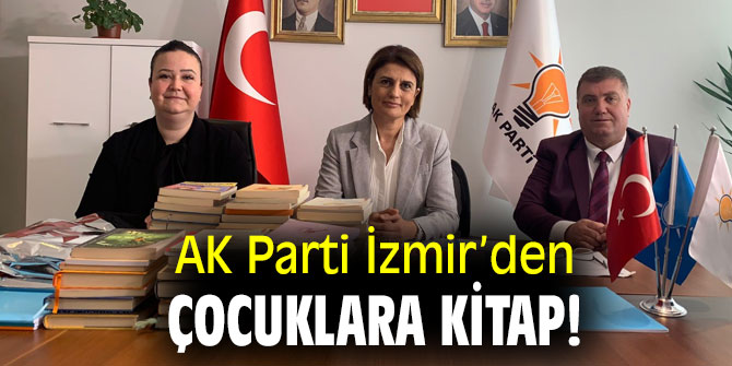 AK Parti İzmir’den çocuklara kitap!