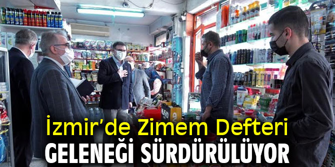 İzmir’de Zimem Defteri Geleneği Sürdürülüyor