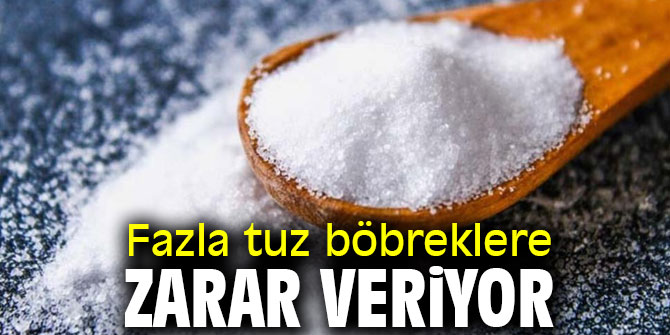 Dikkat! Fazla tuz böbreklere zarar veriyor