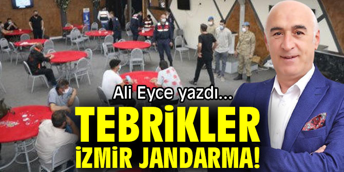 TEBRİKLER İZMİR JANDARMA!