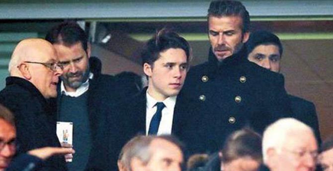 Emirates Stadı'nda Beckhamlar'ın Erkekler Gecesi