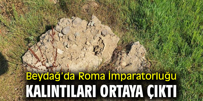 Beydağ Barajı suları çekilince Roma İmparatorluğu kalıntıları ortaya çıktı