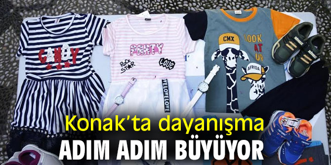 Konak’ta dayanışma adım adım büyüyor 