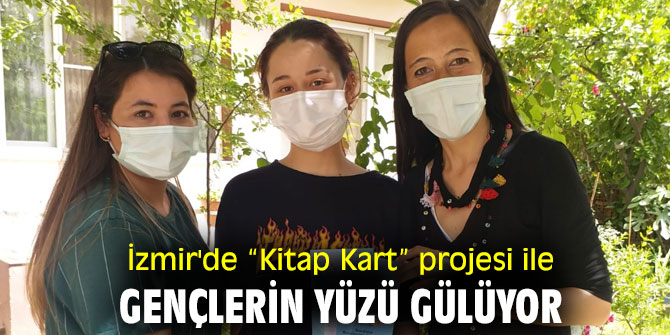İzmir'de “Kitap Kart” projesi ile gençlerin yüzü gülüyor