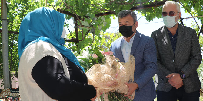 İzmir'de anneler günü ziyareti!