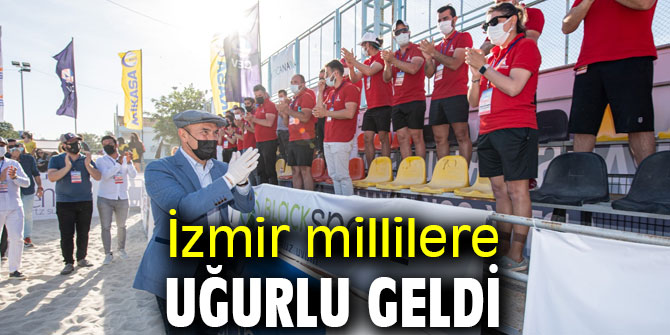 İzmir millilere uğurlu geldi