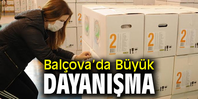 Balçova’da Büyük Dayanışma