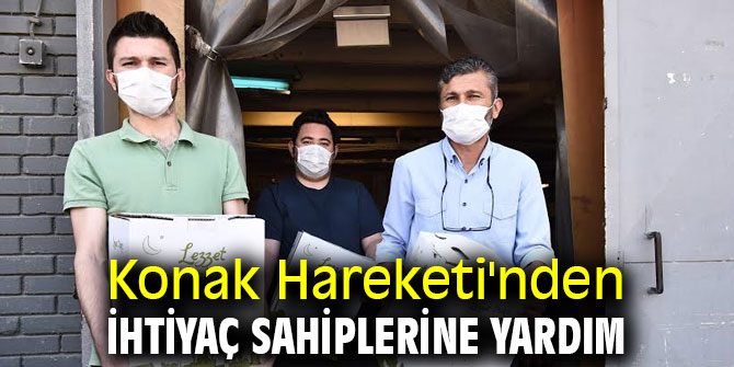 Konak Hareketi'nden ihtiyaç sahiplerine yardım