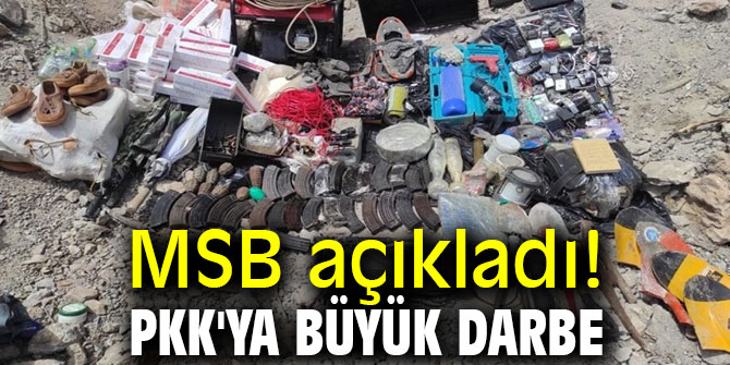 MSB açıkladı! PKK'ya büyük darbe
