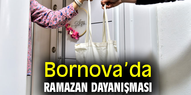 Bornova’da Ramazan dayanışması